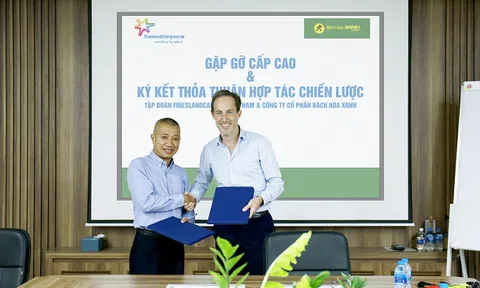 Doanh thu tăng gấp 3 lần chỉ sau một năm, FrieslandCampina chính thức trở thành đối tác chiến lược của Bách Hóa Xanh