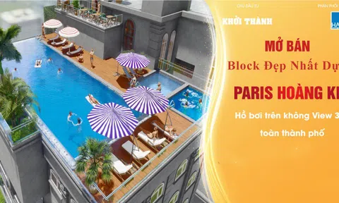 Hái lộc đầu xuân cùng tòa tháp đẹp nhất dự án Paris Hoàng Kim