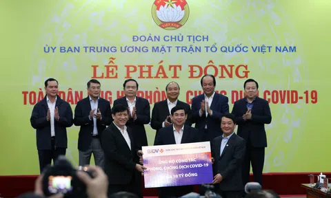 BIDV ủng hộ 10 tỷ đồng để phòng, chống dịch Covid-19