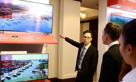 Vingroup công bố 5 mẫu tivi thông minh đầu tiên