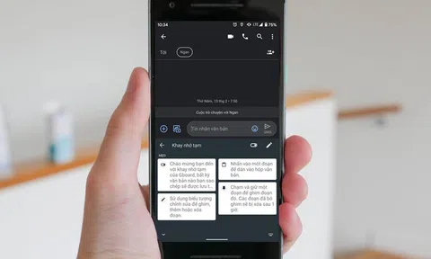 Cách sao chép nhiều đoạn văn bản cùng lúc trên smartphone Android