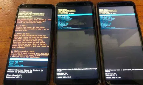 Điện thoại Samsung tại Việt Nam gặp lỗi lạ