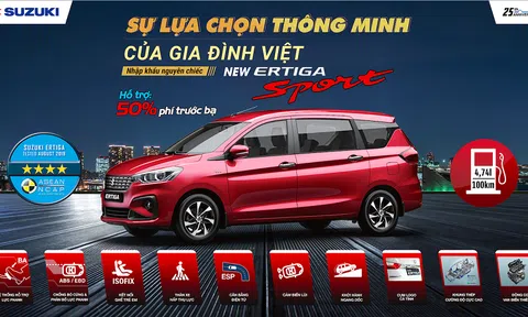 Ertiga Sport - Lựa chọn thông minh của những gia đình hiện đại