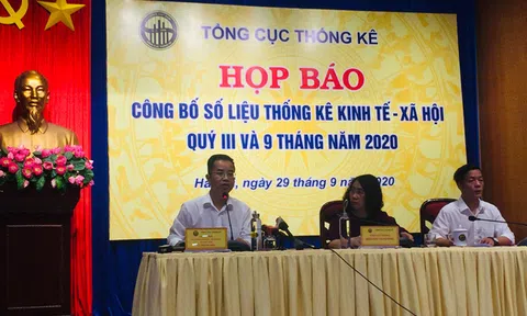 Tăng trưởng kinh tế 9 tháng đầu 2020 thấp nhất thập kỷ
