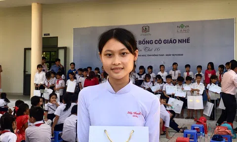 Học bổng cô giáo Nhế: Lan tỏa tấm lòng sẻ chia cùng trò nghèo Đồng Tháp