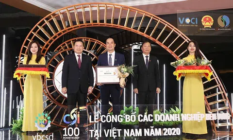 Hòa Bình - Top 10 doanh nghiệp bền vững Việt Nam năm 2020